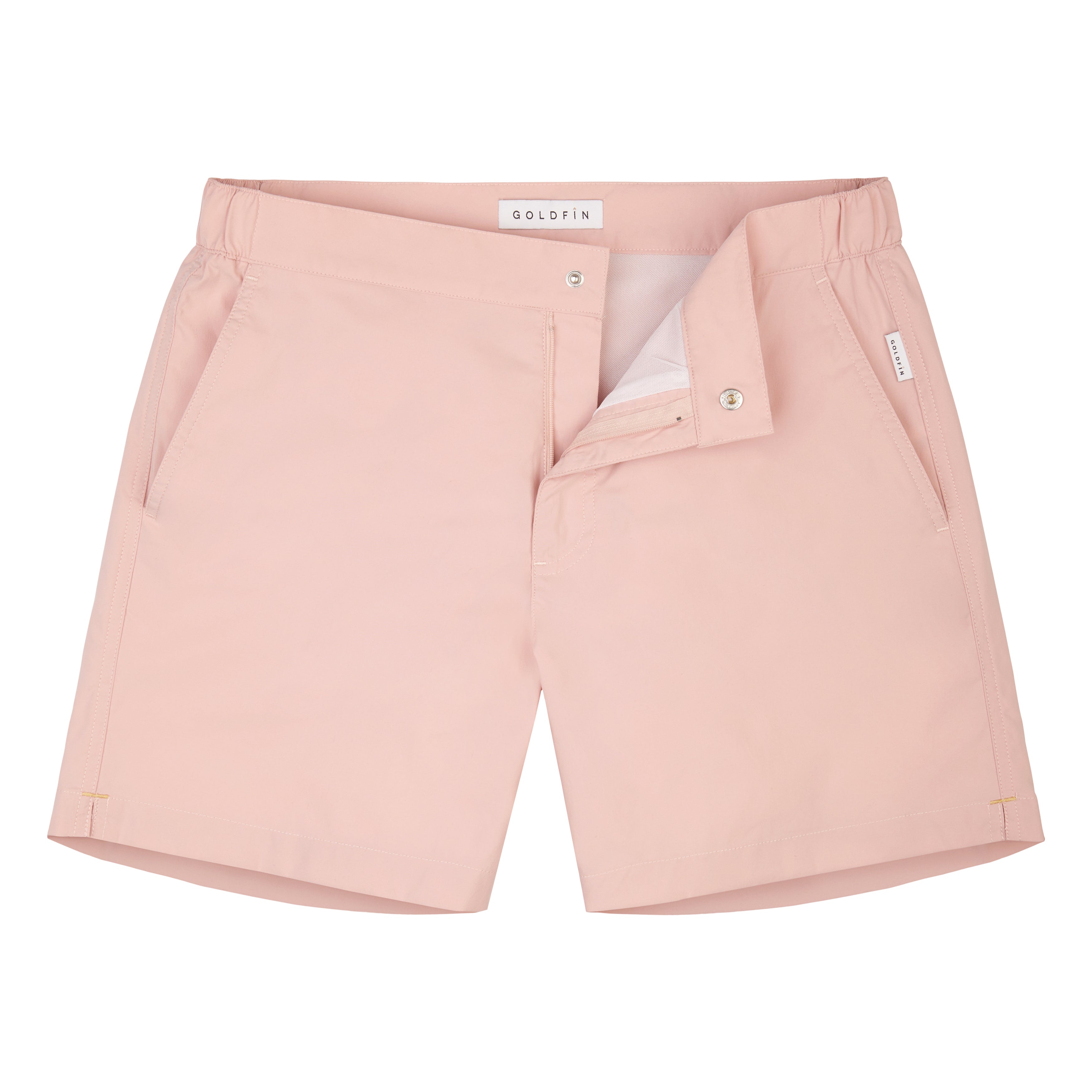 Pale Pink SwimGym Shorts - GOLDFIN Swim Shorts 